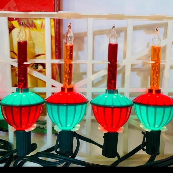 NOMA BUBBLE LIGHTS String of 7 Midwest of Cannon Falls - Picture 3 of 8